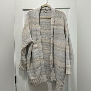 American Eagle Outfitters Cream Knit Cardigan